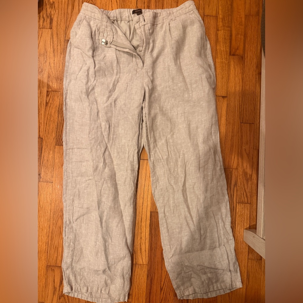 Quince 100 percent linen Straight Leg Pants